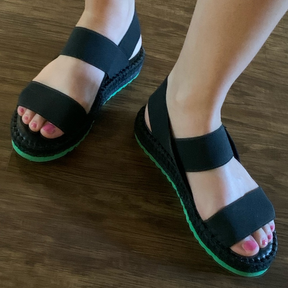 Free People Vegan Sandal | size 8